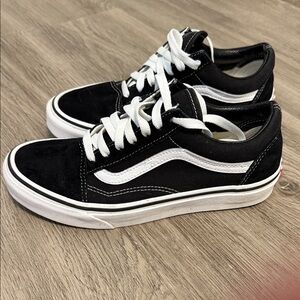 Vans Black and White Women's Sneakers